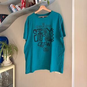 Vintage Y2K Stussy International Crew Shirt